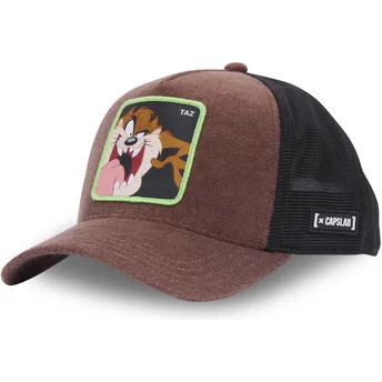 Cap zaoblená brown snapback Diablo Tasmanian Devil Looney Tunes Capslab