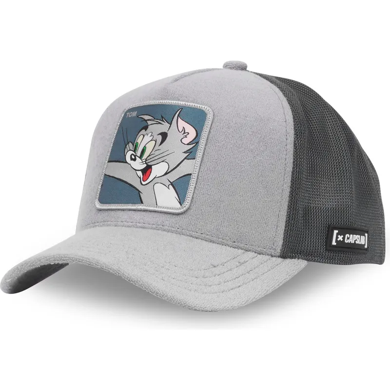 siltovka-zaoblena-siva-snapback-gat-tom-looney-tunes-capslab