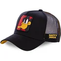 siltovka-zaoblena-cierna-snapback-pre-deti-kiddaf1-kacer-duffy-looney-tunes-capslab