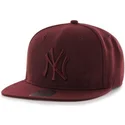siltovka-rovna-cervena-snapback-new-york-yankees-mlb-47-brand