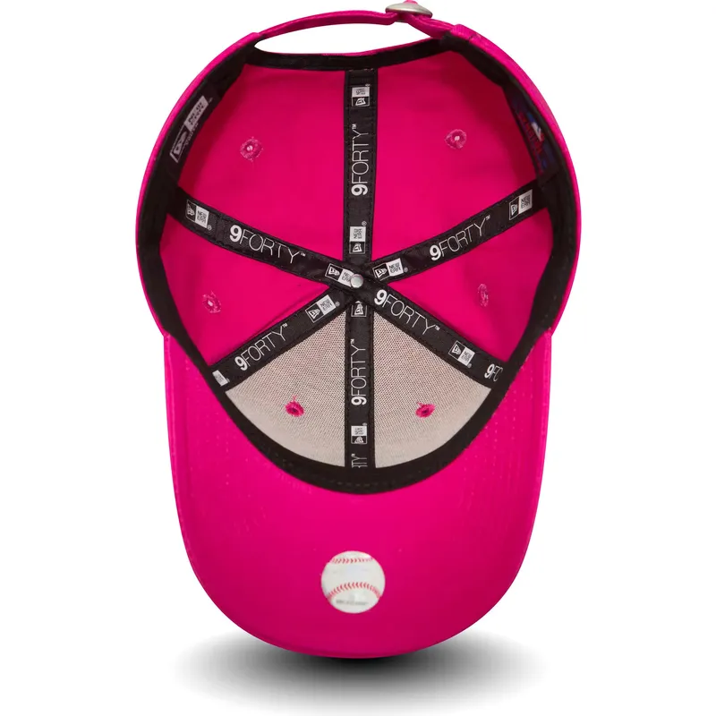 cap-zaoblena-pink-adjustable-strap-pre-deti-9forty-essential-new-york-yankees-mlb-new-era