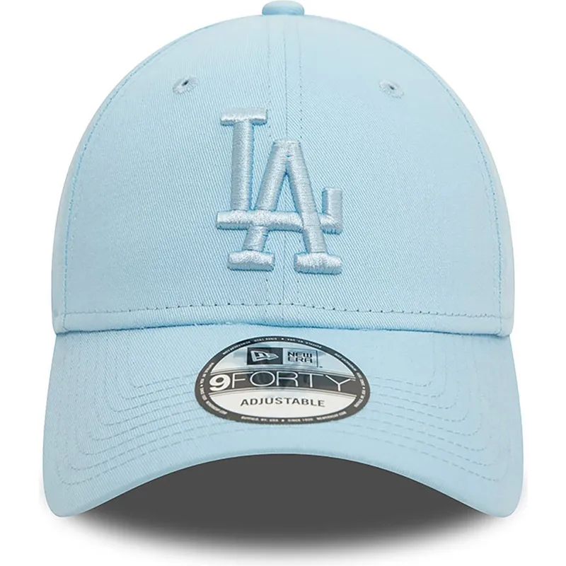 siltovka-zaoblena-modra-nastavitelny-9forty-league-essential-los-angeles-dodgers-mlb-new-era