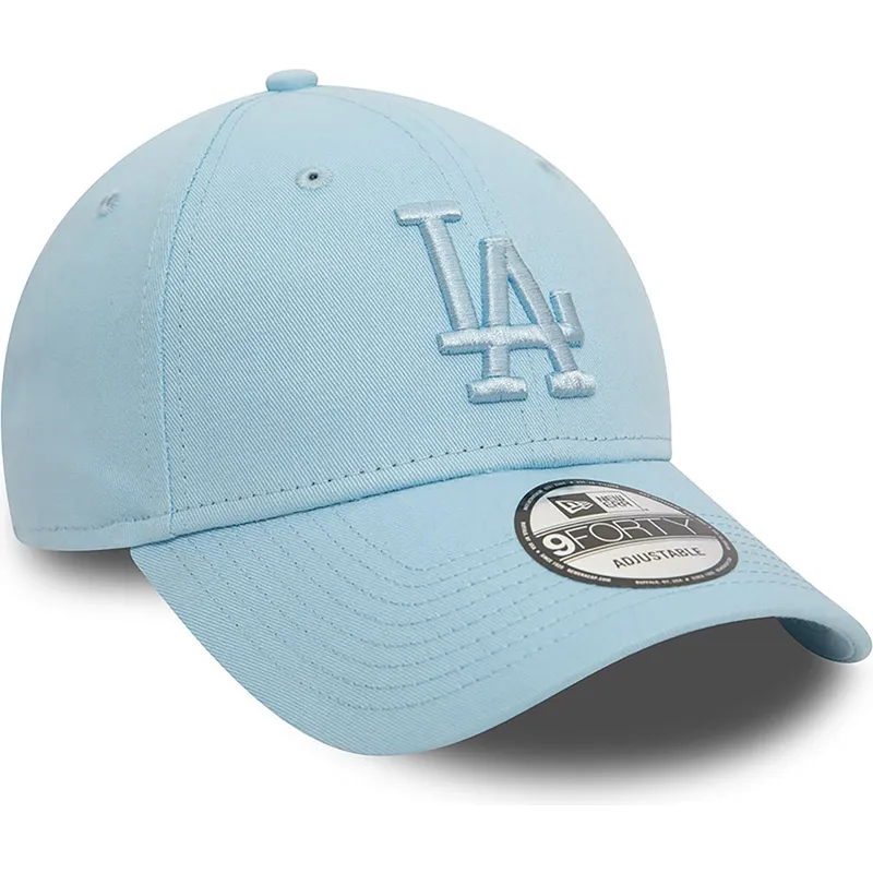 siltovka-zaoblena-modra-nastavitelny-9forty-league-essential-los-angeles-dodgers-mlb-new-era