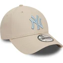 siltovka-zaoblena-bezova-nastavitelny-9forty-league-essential-new-york-yankees-mlb-new-era