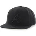 siltovka-rovna-cierna-snapback-atlanta-braves-mlb-47-brand