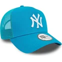 new-era-new-york-yankees-mlb-a-frame-league-essential-blaue-trucker-kappe