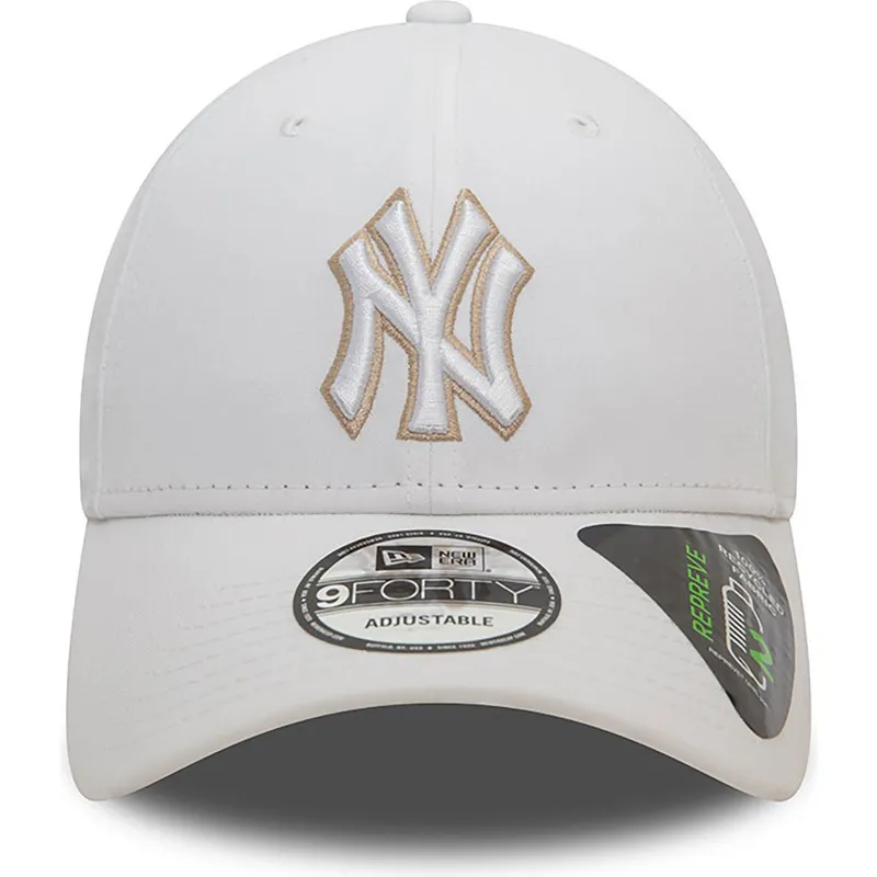 siltovka-zaoblena-biely-nastavitelny-9forty-repreve-outline-new-york-yankees-mlb-new-era