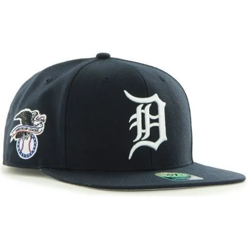 siltovka-rovna-tmavomodra-snapback-detroit-tigers-mlb-47-brand