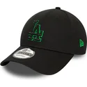 siltovka-zaoblena-cierna-nastavitelny-9forty-team-outline-los-angeles-dodgers-mlb-new-era