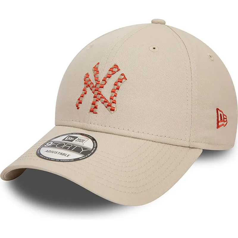 cap-zaoblena-beige-adjustable-strap-9forty-seasonal-infill-new-york-yankees-mlb-new-era