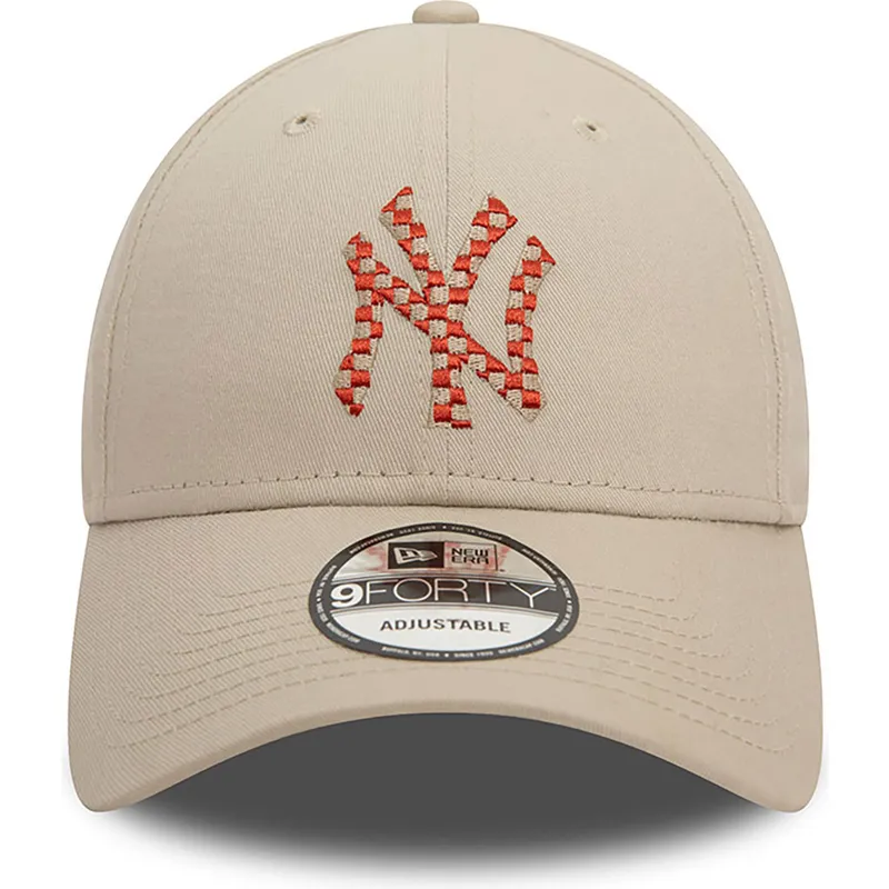 cap-zaoblena-beige-adjustable-strap-9forty-seasonal-infill-new-york-yankees-mlb-new-era