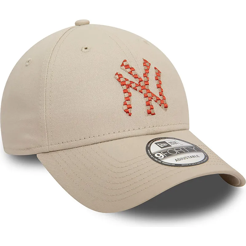 cap-zaoblena-beige-adjustable-strap-9forty-seasonal-infill-new-york-yankees-mlb-new-era