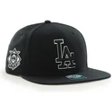 siltovka-rovna-cierna-snapback-los-angeles-dodgers-mlb-47-brand