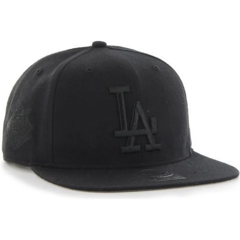 siltovka-rovna-cierna-snapback-los-angeles-dodgers-mlb-47-brand