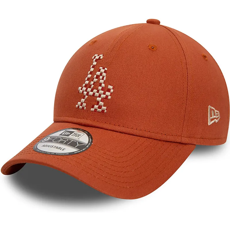 siltovka-zaoblena-hneda-nastavitelny-9forty-seasonal-infill-los-angeles-dodgers-mlb-new-era