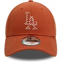 siltovka-zaoblena-hneda-nastavitelny-9forty-seasonal-infill-los-angeles-dodgers-mlb-new-era