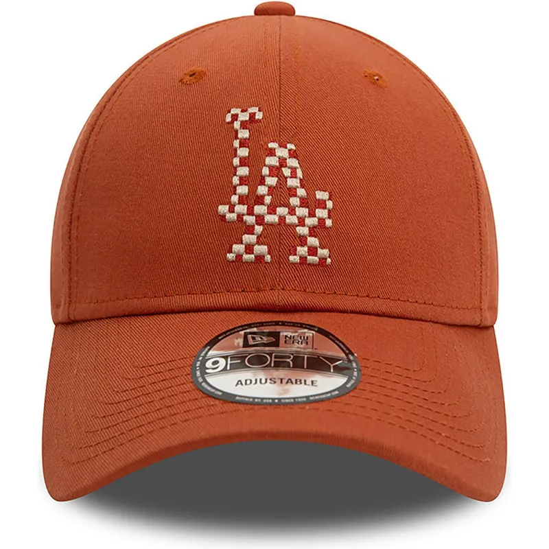 siltovka-zaoblena-hneda-nastavitelny-9forty-seasonal-infill-los-angeles-dodgers-mlb-new-era