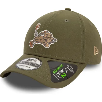 Cap zaoblená green adjustable strap 9FORTY New Era
