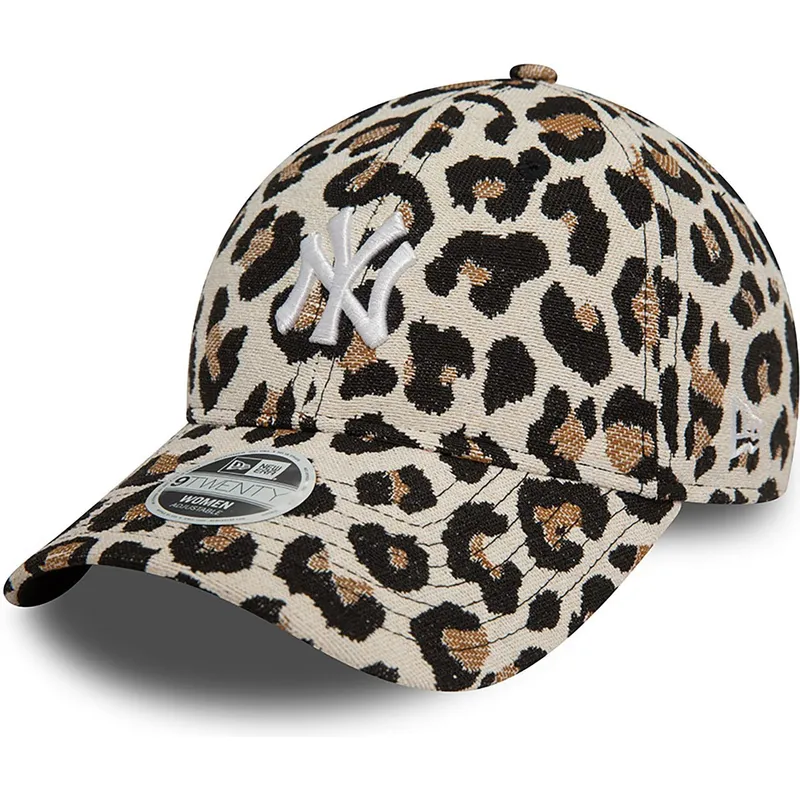 cap-zaoblena-leopard-adjustable-strap-9forty-jacquard-new-york-yankees-mlb-new-era cap-zaoblena-leopard-adjustable-strap-9forty-jacquard-new-york-yankees-mlb-new-era
