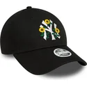 siltovka-zaoblena-cierna-nastavitelny-9forty-floral-new-york-yankees-mlb-new-era