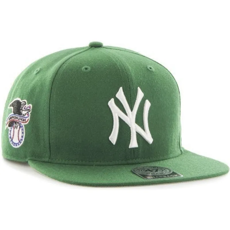 siltovka-rovna-zelena-snapback-new-york-yankees-mlb-47-brand