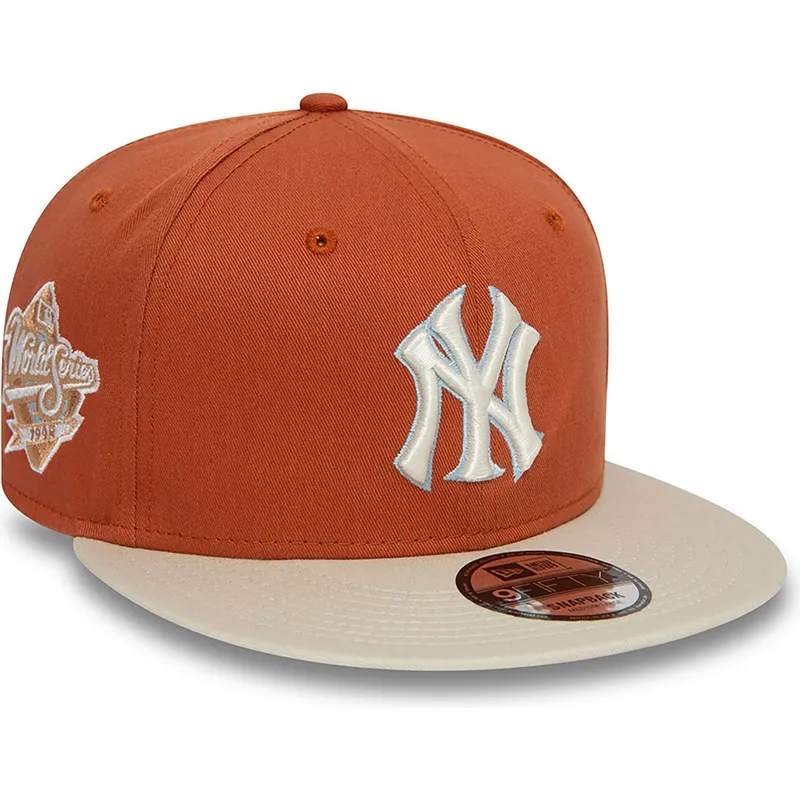 siltovka-rovna-hneda-snapback-9fifty-patch-new-york-yankees-mlb-new-era