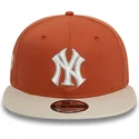 siltovka-rovna-hneda-snapback-9fifty-patch-new-york-yankees-mlb-new-era