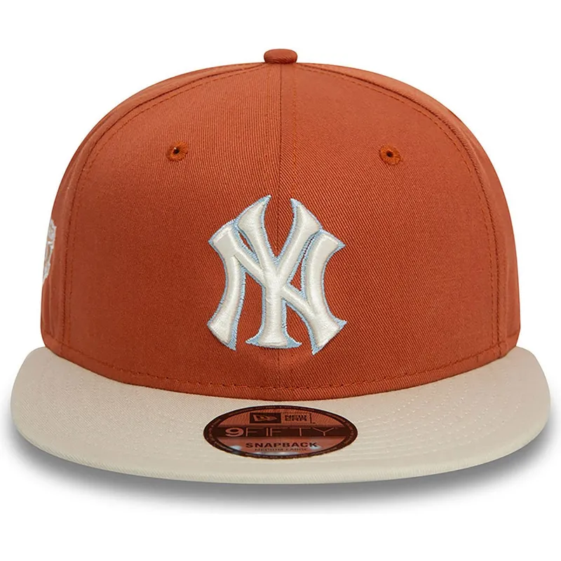 siltovka-rovna-hneda-snapback-9fifty-patch-new-york-yankees-mlb-new-era