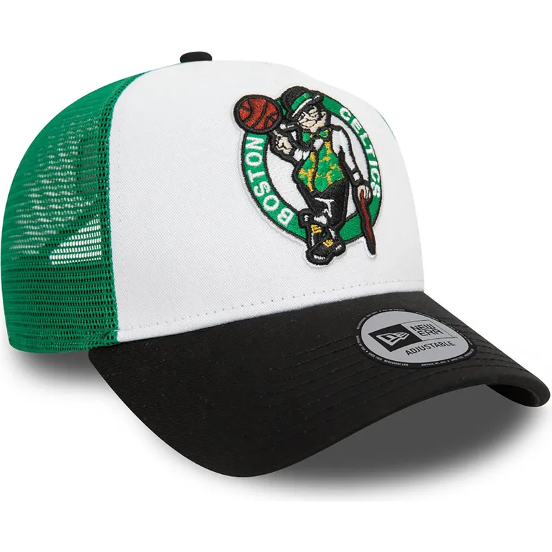 boston-celtics-nba-a-frame-trucker-cap-in-mehrfarbig-von-new-era