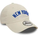 cap-zaoblena-beige-adjustable-strap-9twenty-wordmark-new-york-yankees-mlb-new-era