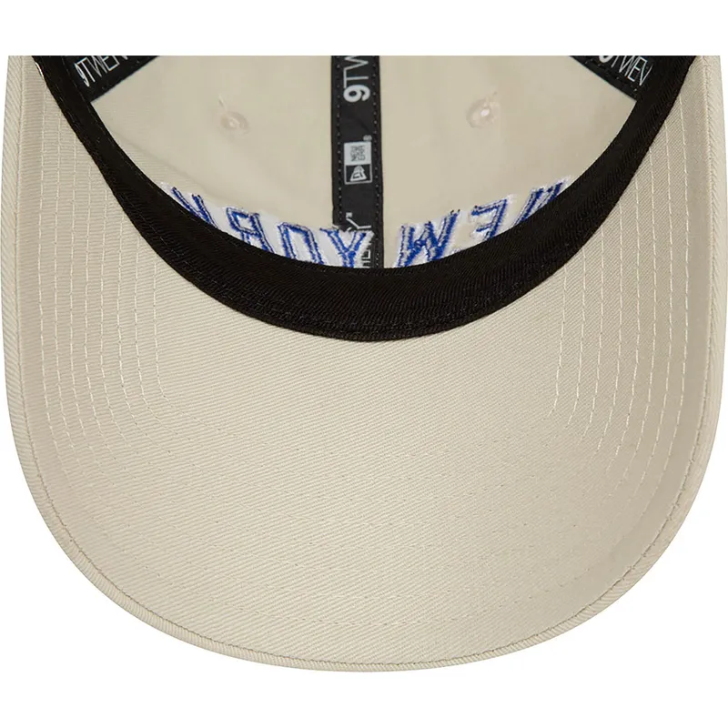 cap-zaoblena-beige-adjustable-strap-9twenty-wordmark-new-york-yankees-mlb-new-era