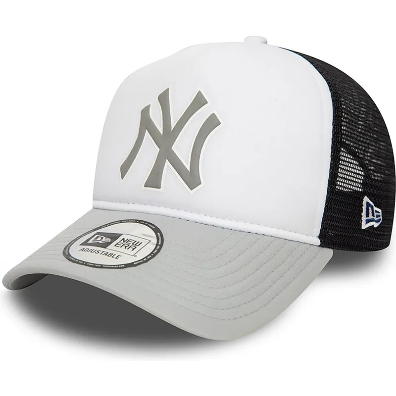siltovka-zaoblena-siva-snapback-a-frame-new-york-yankees-mlb-new-era