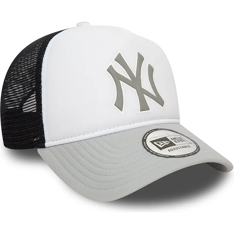 siltovka-zaoblena-siva-snapback-a-frame-new-york-yankees-mlb-new-era