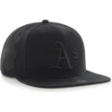 siltovka-rovna-cierna-snapback-oakland-athletics-mlb-47-brand