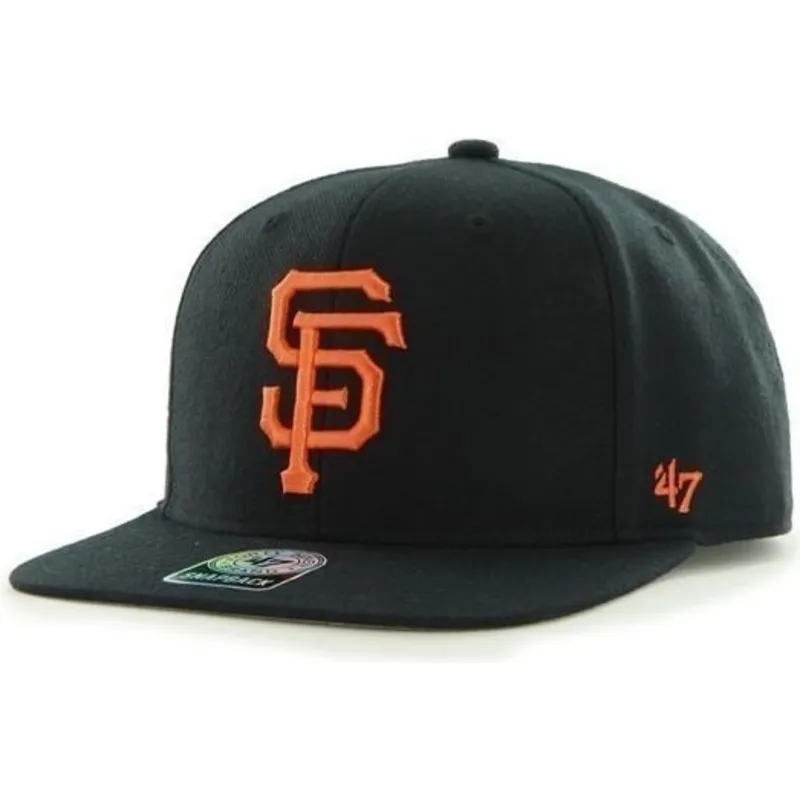 siltovka-rovna-cierna-snapback-san-francisco-giants-mlb-47-brand