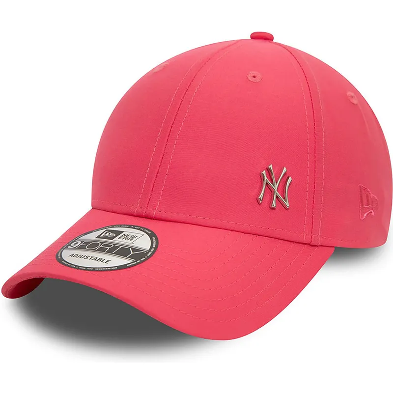 siltovka-zaoblena-ruzova-nastavitelny-9forty-flawless-new-york-yankees-mlb-new-era