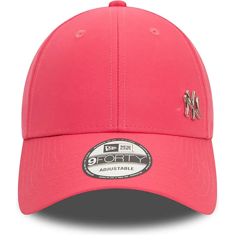 siltovka-zaoblena-ruzova-nastavitelny-9forty-flawless-new-york-yankees-mlb-new-era