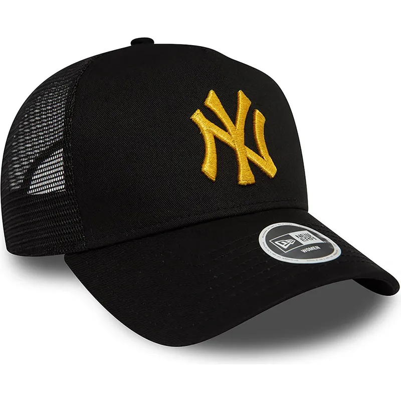 siltovka-zaoblena-cierna-snapback-a-frame-metallic-new-york-yankees-mlb-new-era