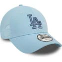 siltovka-zaoblena-modra-snapback-9forty-home-field-los-angeles-dodgers-mlb-new-era