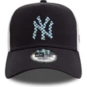 siltovka-zaoblena-tmavomodra-snapback-a-frame-seasonal-infill-new-york-yankees-mlb-new-era