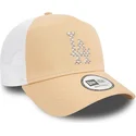 siltovka-zaoblena-hneda-snapback-a-frame-seasonal-infill-los-angeles-dodgers-mlb-new-era