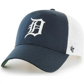 47-brand-detroit-tigers-mlb-mvp-branson-navy-blue-trucker-hat