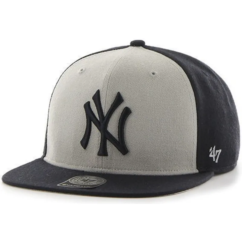 siltovka-rovna-tmavomodra-snapback-new-york-yankees-mlb-47-brand