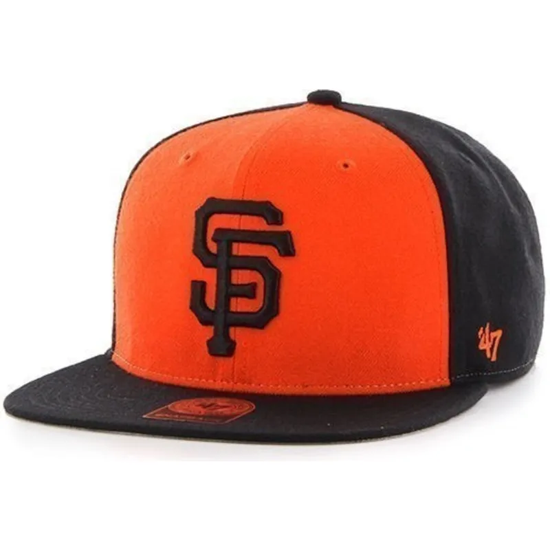siltovka-rovna-cierna-snapback-san-francisco-giants-mlb-47-brand