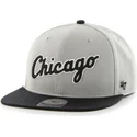 siltovka-rovna-siva-snapback-letras-chicago-white-sox-mlb-47-brand