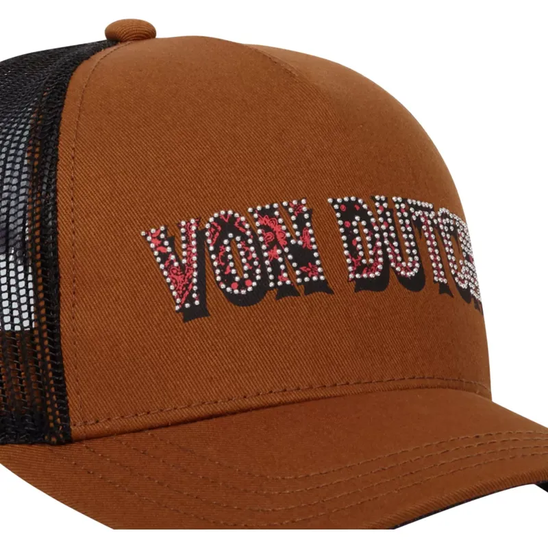 siltovka-zaoblena-hneda-snapback-stud-n-von-dutch