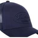 siltovka-zaoblena-tmavomodra-snapback-log02-von-dutch