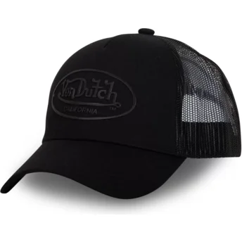Šiltovky zaoblená kamionista čierna snapback LOG01 Von Dutch