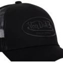 siltovky-zaoblena-kamionista-cierna-snapback-log01-von-dutch