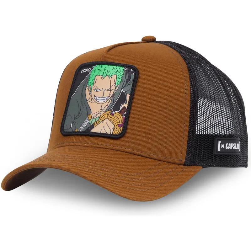 siltovka-zaoblena-hneda-snapback-zor1-ct-roronoa-zoro-one-piece-capslab